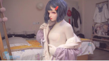 双層保暖のKigurumiヒューマノイド人形
